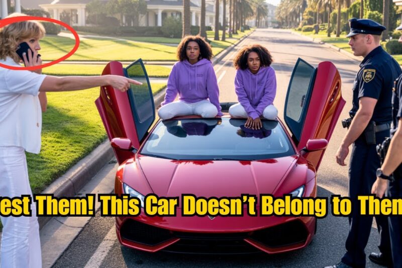 White Neighbor Calls Cops on Black Twins Driving a Lamborghini — Unaware Their Mom Owns the…