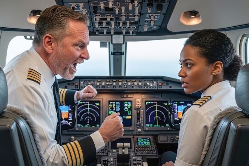 Pilot Refuses to Fly with Black Copilot — Minutes Later, She FIRES the Entire Crew