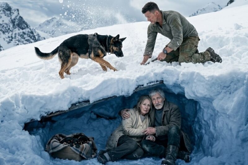 A Mother K9 Led a Navy SEAL Into the Avalanche Zone—What Was Buried Beneath the Snow Shocked Everyone