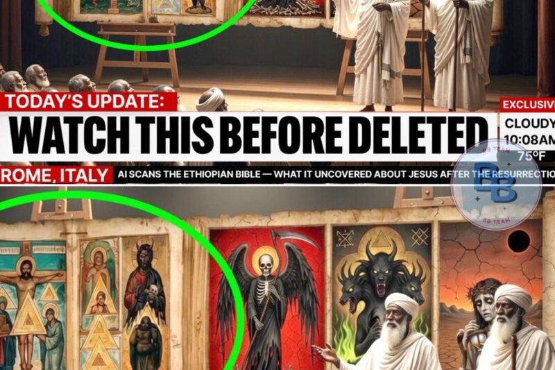 AI Scans the Ethiopian Bible — What It Uncovered About Jesus After the Resurrection