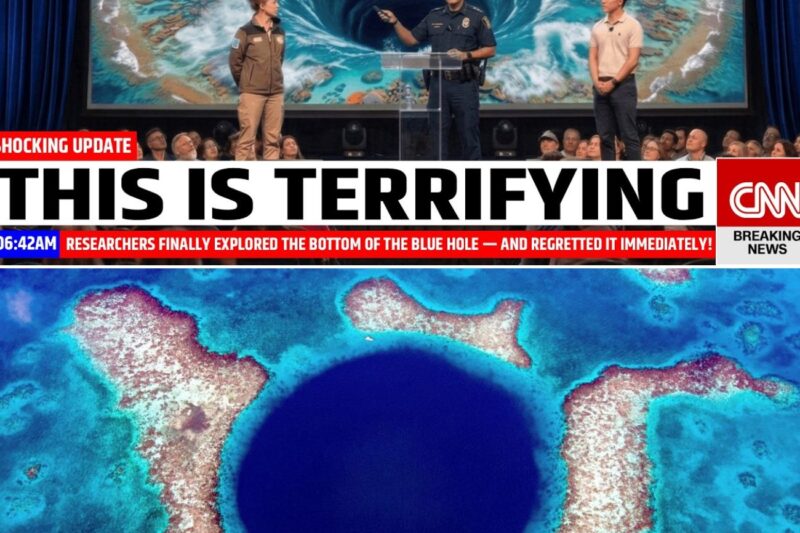 Researchers Finally Explored the Bottom of the Blue Hole — And Regretted It Immediately!