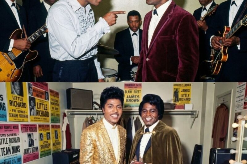 Little Richard challenged James Brown—then confessed truth that shocked all!