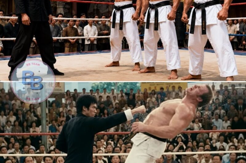 They Called Kung Fu “Dancing” Until Bruce Lee Entered the Ring Against 3 Karate Giants
