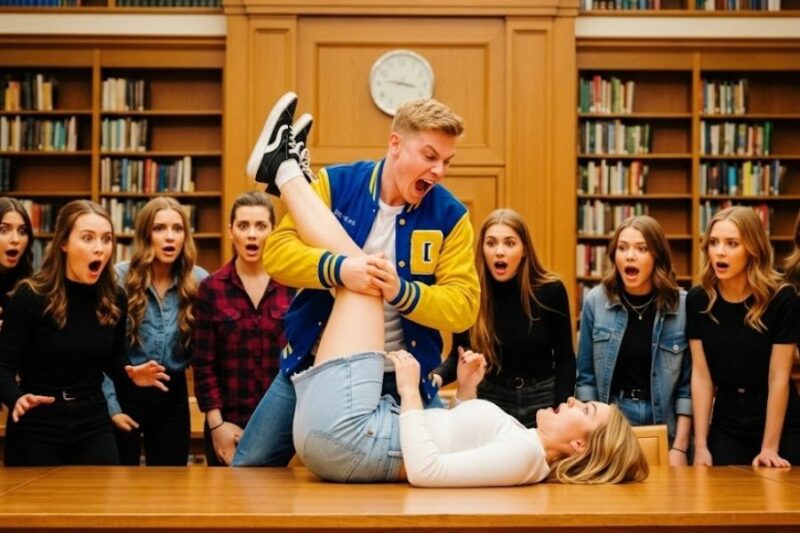 “The Bullies PINNED the New Teacher in the Library — Until She Made Them Regret Ever Touching Her.” 