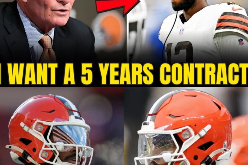 BREAKING NEWS! The Cleveland Browns are in absolute chaos after owner Jimmy Haslam violently intervened, forcing a massive, desperate roster signing to save Shedeur Sanders!
