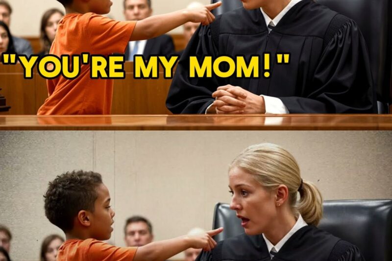 Black Boy Looks at Judge and Says ‘You’re My Mom’—The Entire Courtroom Gasps