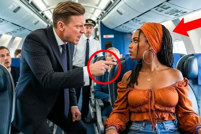 Racist Man Humiliates Black Woman in First Class — Captain Exposes Her Identity