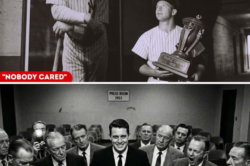 “Mickey Mantle’s Triple Crown Should Have Made Him A Legend — Instead He Cried Alone”