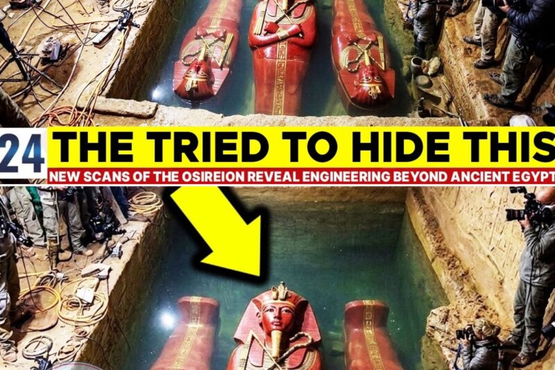 New Scans of the Osireion Reveal Engineering Beyond Ancient Egypt