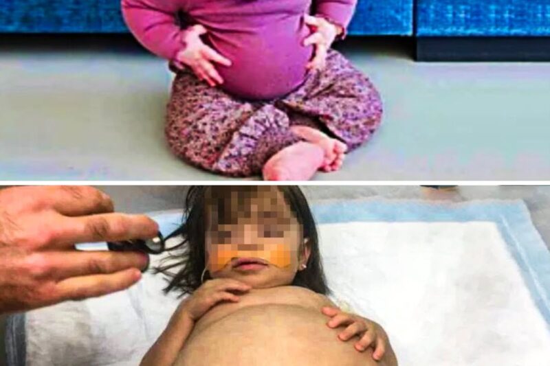 This Baby Kept Touching Her Belly Doctor Was Shocked When He Discovered The Reason!