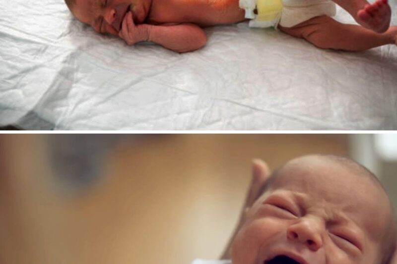 Baby Wouldn’t Stop Screaming, Then Dad Notices Something Frightening And Calls 911!