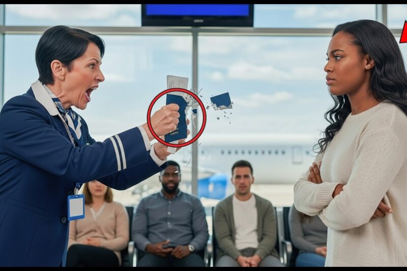 Airline Staff Shreds Boarding Pass of Black Girl — Regret Instantly When FAA Investigation Begins