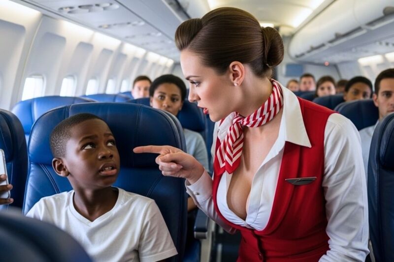 “You Slapped My Son?” — The Black Billionaire Made One Call… The Entire Airline Froze!
