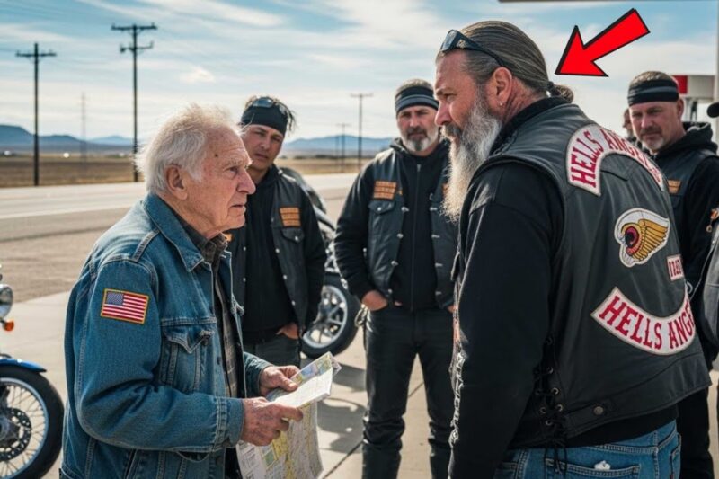 Confused 89-Year-Old Vet Asked Hells Angels: “Can You Tell Me Where I Am?” — Then This