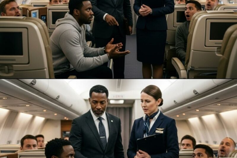 Black CEO Ignored in First Class — Quietly Destroys Entire Airline Team After Landing Instantly