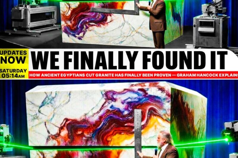 How Ancient Egyptians Cut Granite Has Finally Been Proven — Graham Hancock Explains