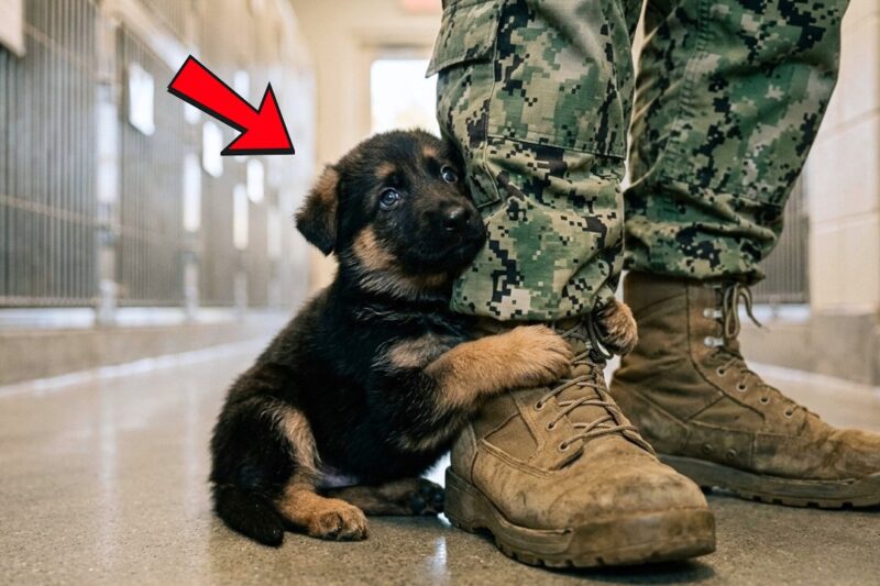 The Shelter Puppy Chose the “Wrong” Navy SEAL… Until He Understood Why
