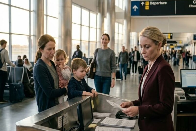 simple CEO Denied Boarding Her Own Plane—9 Minutes Later She Fired The Entire Crew 