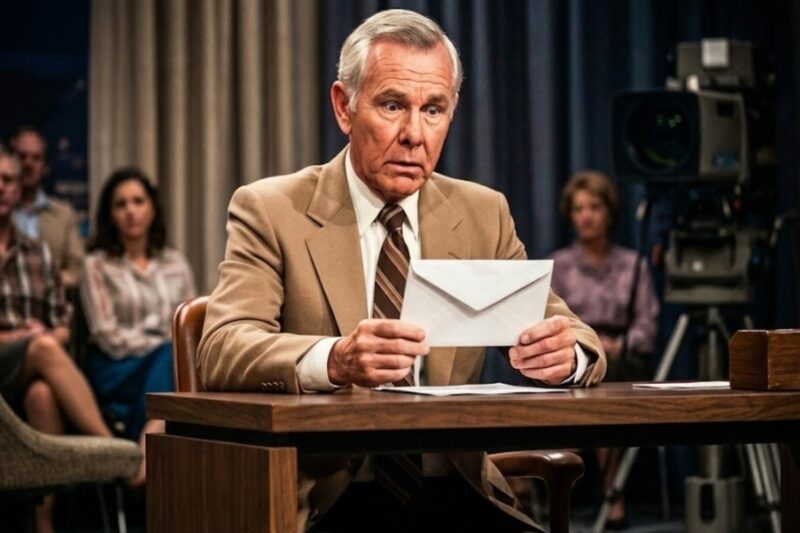 Johnny Carson Opened a Viewer’s Letter on Air—Then Her Dying Husband’s Last Wish Left Him Speechless