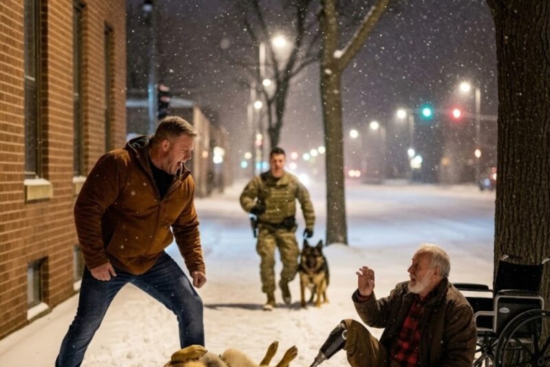 He Left His Veteran Father to Freeze in the Snow—Then a Navy SEAL’s K9 Found Him