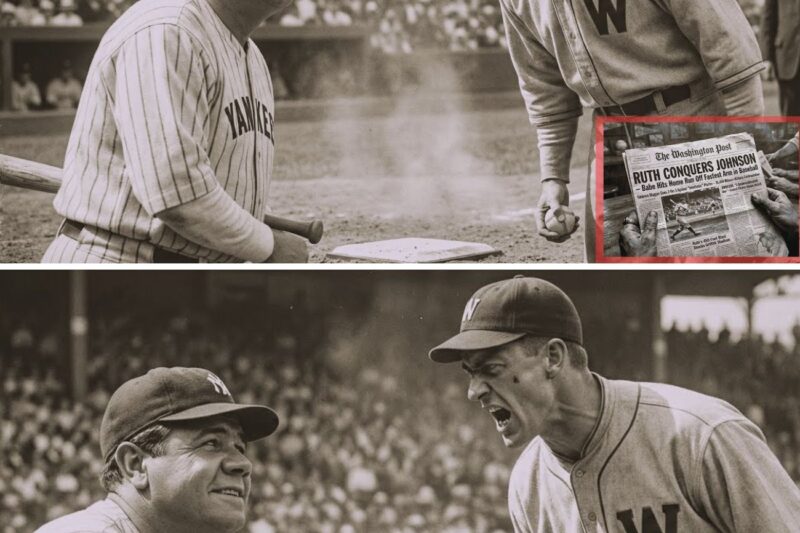 Babe Ruth Was At Stadium When Fastest Pitcher Said ‘You’ll Never Hit Me’ — First Pitch Later…