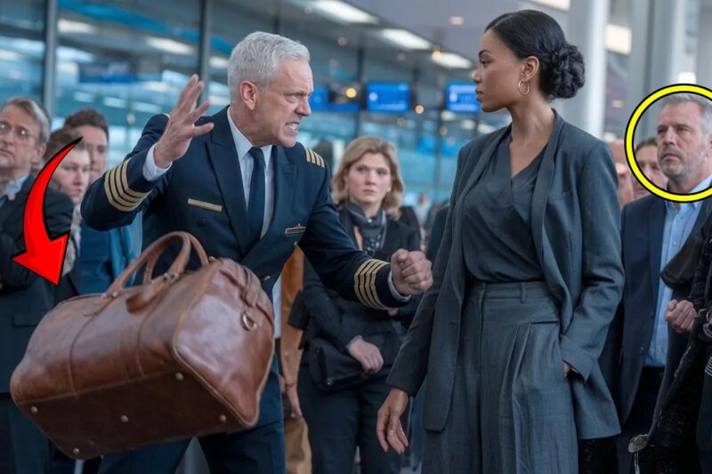 Pilot Throws Black Woman’s Luggage on Ground — Goes Pale When Co-Pilot Whispers: “That’s Our Boss”