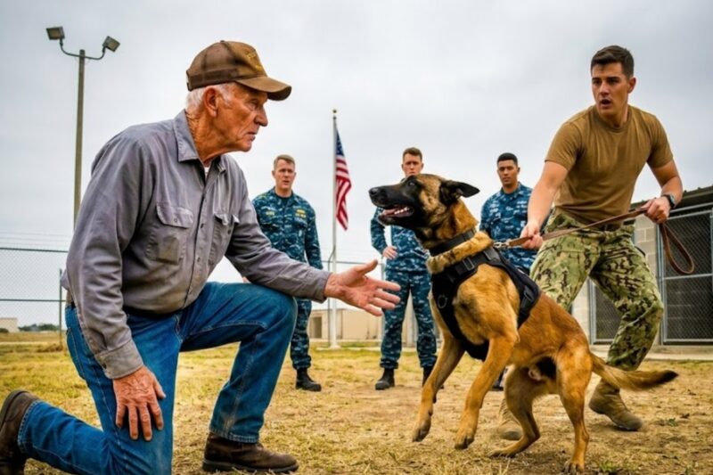 A Trained SEAL K9 Went Out of Control—But One Word From an Old Farmer Revealed the Truth