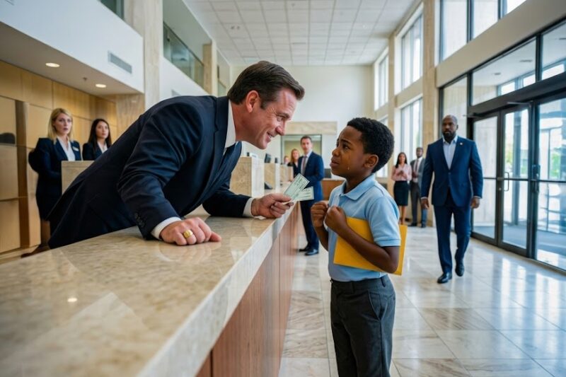 Bank Manager Ripped Up Black Boy’s $20K Check & Spit in His Face: ‘Call Daddy!’ — The Mayor Answered
