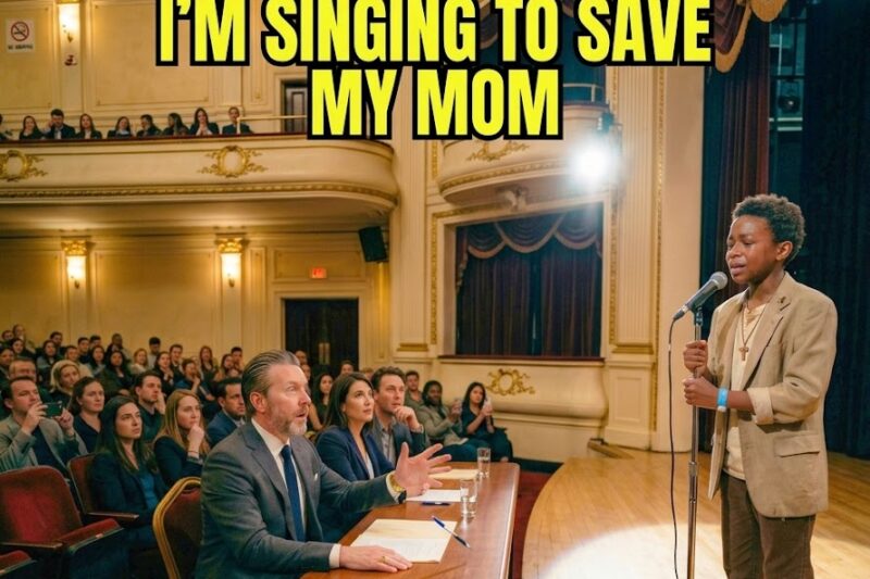 Black Boy Sobbed on Stage for the Prize to Save His Mom — The Judge Went Pale Hearing His Son’s Name