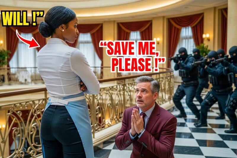 Five Armed Men Attacked Billionaire CEO — Black Waitress Moved, They All Went Down