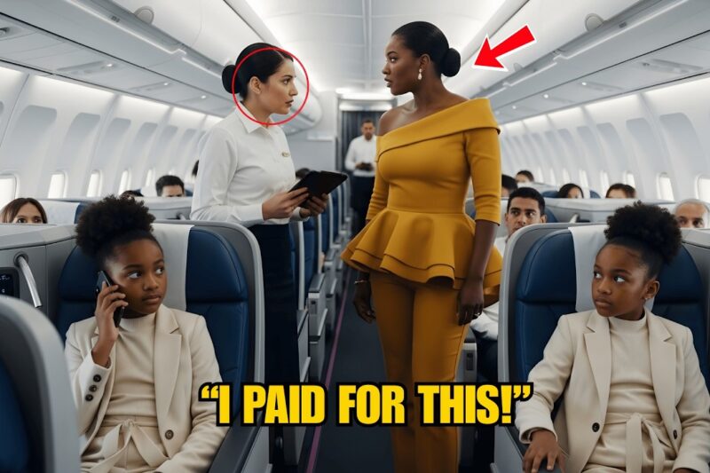 10-year-old billionaire twins reject flight attendant’s apology & call 911 after she targets the….