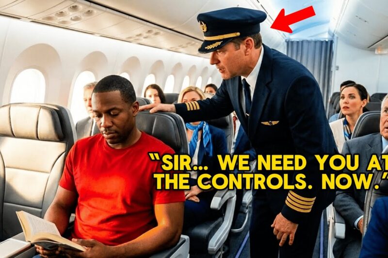 A Black Man Was Reading in Seat 3C — When the Captain Asked If Any Combat Pilots Were on Board