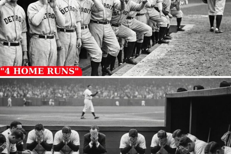 “Ruth Was Told ‘You’re Finished’ By Entire Team — He Hit 4 Home Runs That Day — Total Silence”