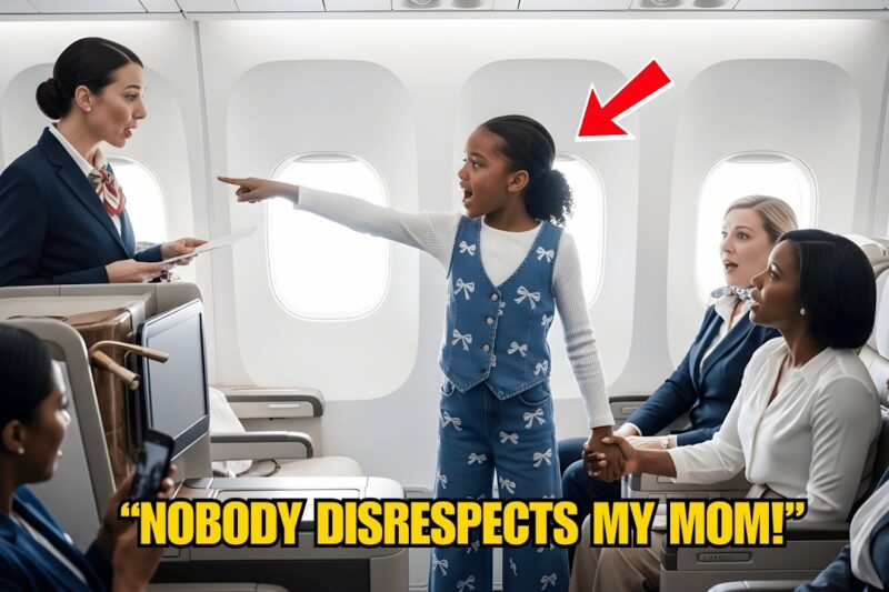 Little Black Billionaire Girl Worth a Billion Buys Entire Flight After Her Mom Was Mocked by the…