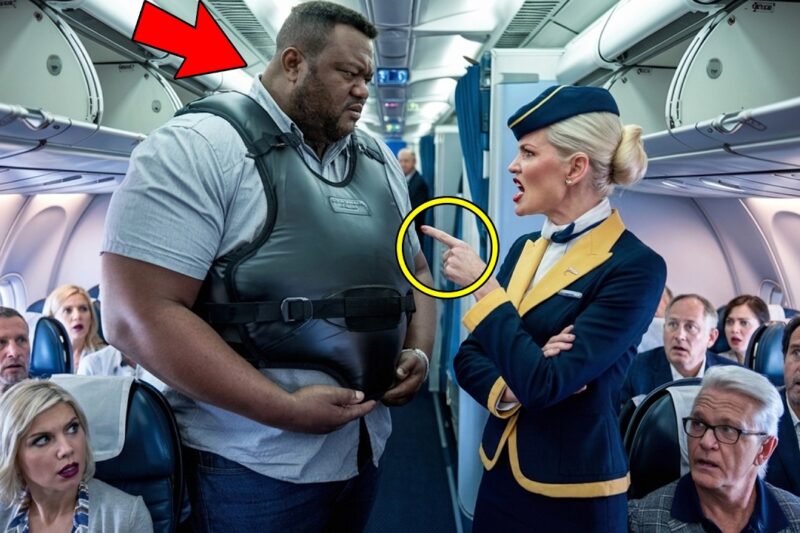 Take This Off Or Get Off The Plane! — Flight Attendant Humiliates Shaq Because Of His Size