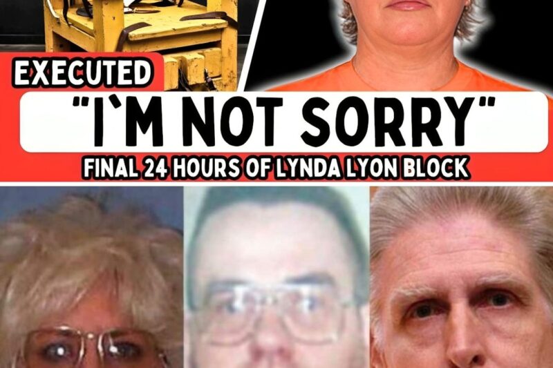 “I DID THE RIGHT THING” — Lynda Lyon Block’s Final Words Before Execution | Alabama Death Row (US)
