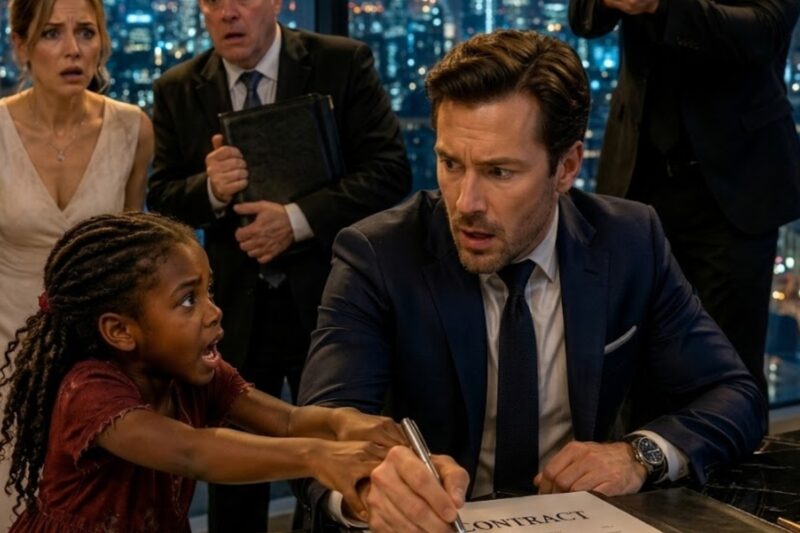 A Little Black Girl Stopped a Million-Dollar Contract—Then Exposed the Lawyer’s Secret