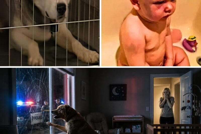 Parents Called The Police On Their Family Dog, Until Officer Noticed One Chilling Detail!
