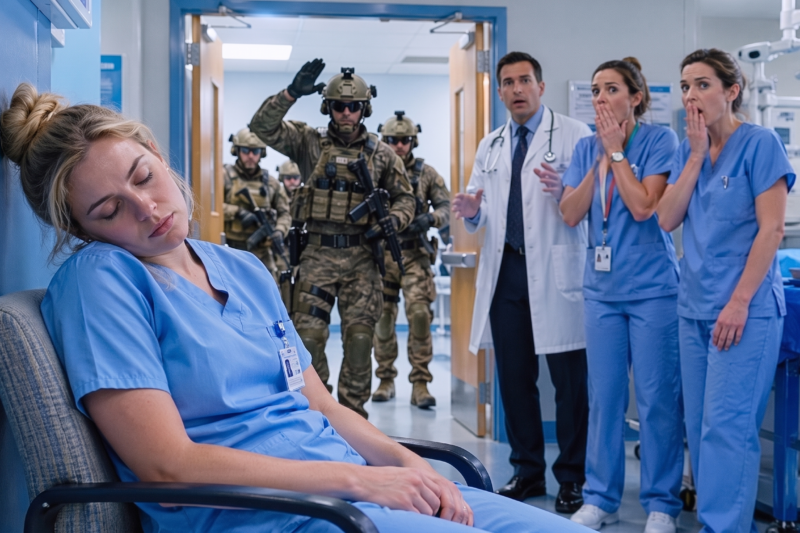Nobody Knew the Soft-Spoken ER Nurse Was the “Ghost” Every Classified Unit Whispered About — Until a Black Ops Team Arrived in Silence, Stood Before Her in the Trauma Ward, and Thanked Her for the Mission That Saved Their Lives Years Ago, Leaving Doctors, Patients, and One Arrogant Commander Frozen as They Realized the Quiet Woman in Scrubs Wasn’t Just a Nurse, But the Forgotten Legend No One Was Ever Supposed to Find Again