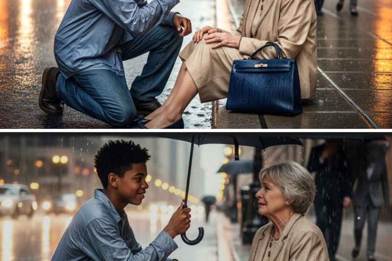 People Ignored a Lost Old Woman on the Street—Then One Black Teen Helped Her and Uncovered a Secret