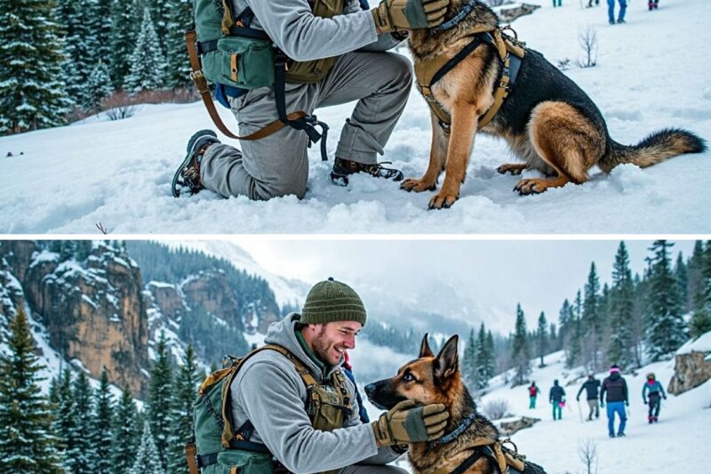 A Navy SEAL Rescued a Wounded Military Dog in the Snow — Then Everything Changed