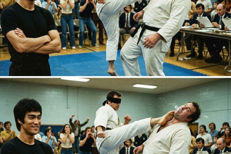 Bruce Lee Trained a Blind Man for One Year — The Blind Man Then Beat a 3rd Degree Black Belt in…