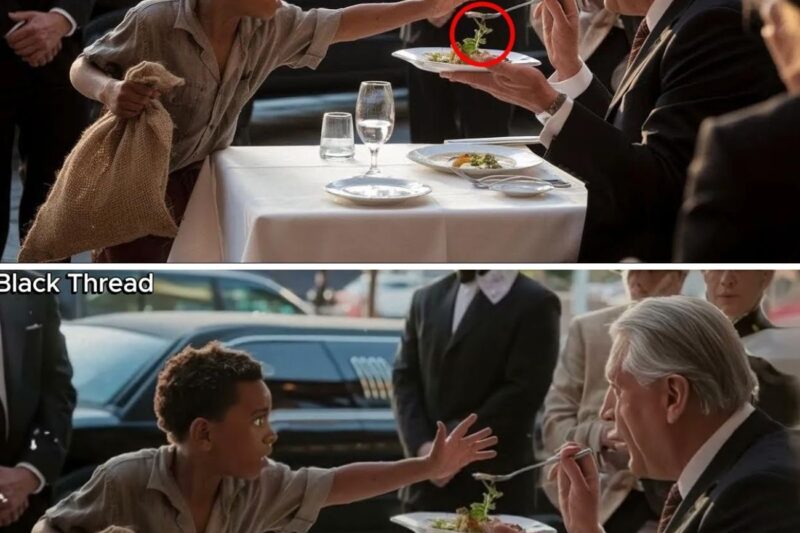 Homeless Boy Shouts ‘Don’t Eat That!’ Billionaire Freezes When He Finds Out Why