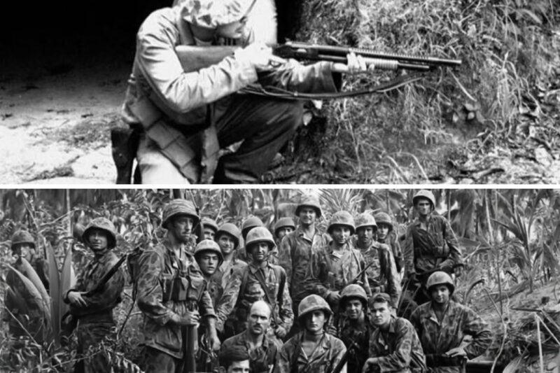 Japanese Infantry Never Expected 12-Gauge American Shotguns in the Assault