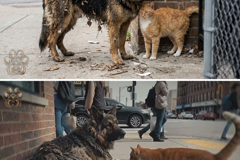 He Thought This Matted Street Dog Was 3 — Vet Said 8 YEARS Outside