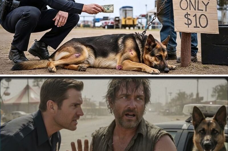 U.S. Officer Bought a Retired Police Dog for $10 — What the Dog Did Next Shocked Everyone!