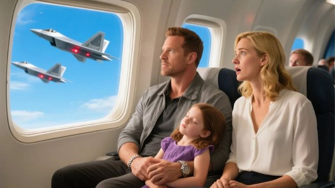 They Mocked the Single Dad in 12F — Until His Hand Signal Made the F-22 Pilots Salute a General