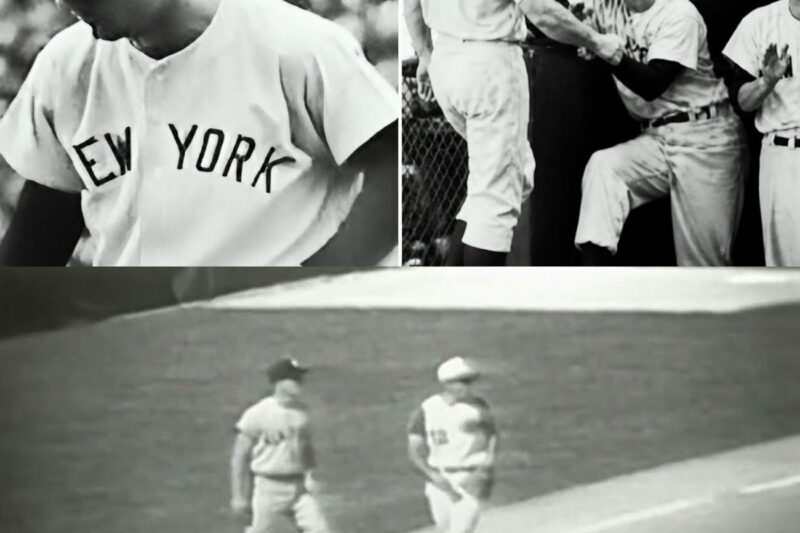 Mickey Mantle at bats in World Series 1956 1957 1961 New York Yankees Dodgers Braves Reds