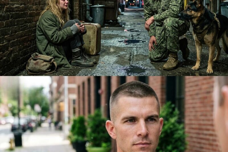 A Navy SEAL Comes Home With His K9 and Saves a Homeless Woman, A Journey of Truth and Family Begins 