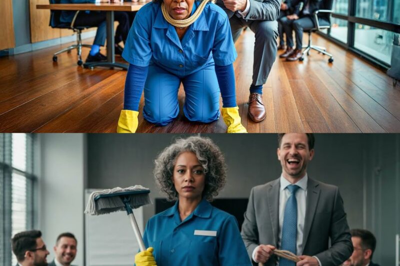 CEO Forces Black Janitor To Crawl Like A Dog—Next Day, She Destroys Their $2 Billion Empire 
